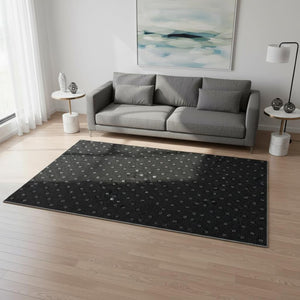 HomeRoots 5' X 8' Green and Ivory Plaid Area Rug - Durable, Washable, UV-Protected for Stylish Everyday Living 674319