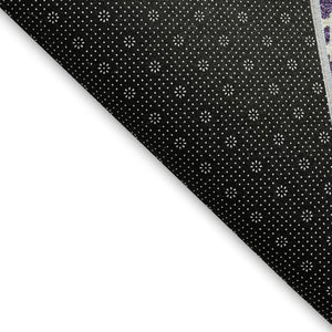 HomeRoots 8' X 10' Stylish Purple, Ivory & Gold Plaid Washable Area Rug - Durable, Fade-Resistant & Family-Friendly 674339