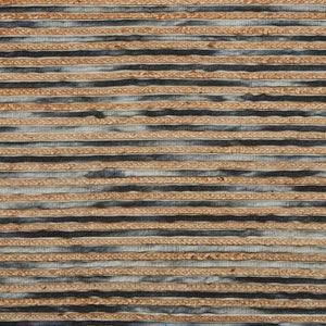 HomeRoots Wool Hand-Braided Area Rug - Coastal-Inspired Striped Design for Comfort in Living Spaces 96"x120" 674429