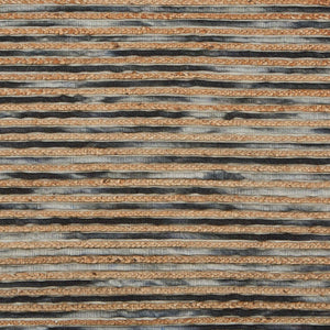 HomeRoots Wool Hand-Braided Area Rug - Coastal-Inspired Striped Design for Comfort in Living Spaces 96"x120" 674429