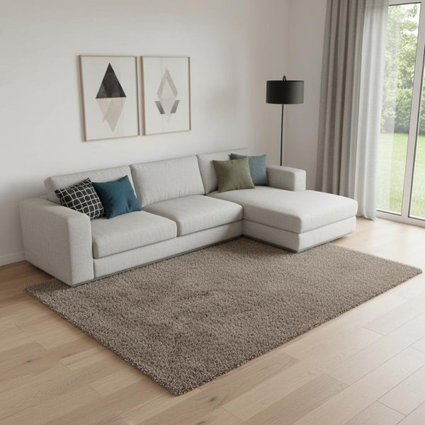 HomeRoots Hand Braided Area Rug - Luxurious Comfort and Durability for High-Traffic Spaces, Easy Care & Style! 674524