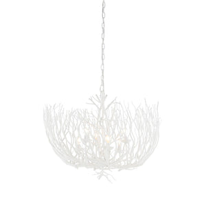 Wildwood Cora Sculptural Chandelier With Six Warm Lights, Cast-Iron Branching Design For Dramatic Shadow Play 67453