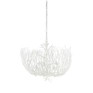 Wildwood Cora Sculptural Chandelier With Six Warm Lights, Cast-Iron Branching Design For Dramatic Shadow Play 67453