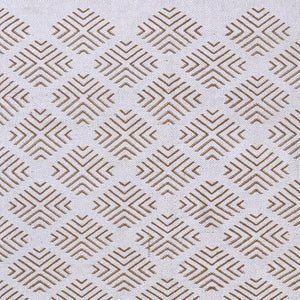 HomeRoots Diamond Hand-Woven Area Rug - Artisan Crafted, Classic Diamond Design for Modern & Transitional Spaces 674531