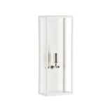 Lilly Sconce White/Cream, Silver 67494-WILDWOOD Wildwood