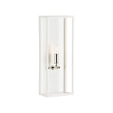 Lilly Sconce White/Cream, Silver 67494-WILDWOOD Wildwood