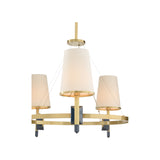 Zuri Chandelier Gold, Blue 67496-WILDWOOD Wildwood