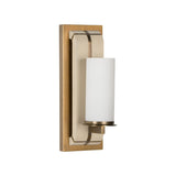 Oak Island Pier Sconce Brown, Gold 67497-WILDWOOD Wildwood