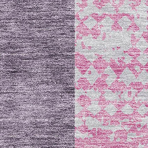 HomeRoots 8' X 10' Colorful Geometric Washable Area Rug with UV Protection - Perfect for Homes with Kids & Pets 674974