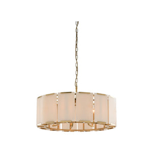 Wildwood Perla Faceted Alabaster Chandelier With Antique Brass Arms — Sculptural Warm Glow For Entryways 67498