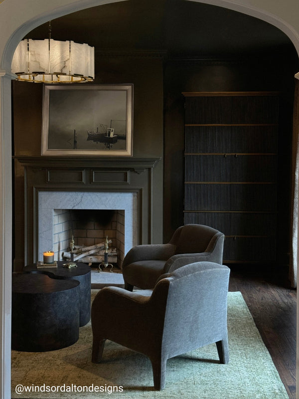 Wildwood Perla Faceted Alabaster Chandelier With Antique Brass Arms — Sculptural Warm Glow For Entryways 67498