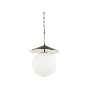 Wildwood Kyoto Pendant Brings Minimalist Geometry And Warm Milk-Glass Glow For Modern Dining, Kitchen, Foyer Lighting Black 67504