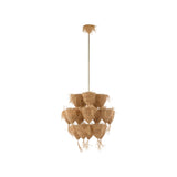 Valeria Pendant Brown, Gold 67506-WILDWOOD Wildwood