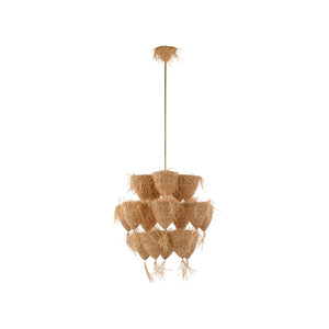 Valeria Pendant Brown, Gold 67506-WILDWOOD Wildwood