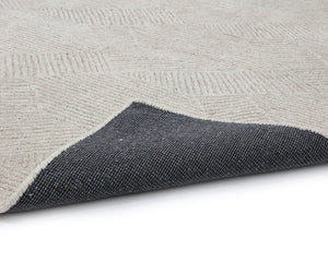 Sunpan Calais Hand-Tufted Wool-Viscose Rug with Unique Geometric Pattern for Modern Contemporary Spaces 10' X 14'