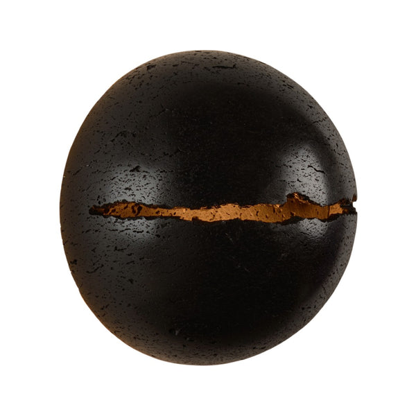Wildwood Lunar Onyx Sconce — Artisan Travertine Wall Light, Split Spherical Design, Damp-Rated Spa Ambiance 67515