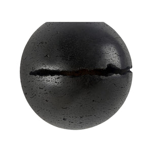 Wildwood Lunar Onyx Sconce — Artisan Travertine Wall Light, Split Spherical Design, Damp-Rated Spa Ambiance 67515