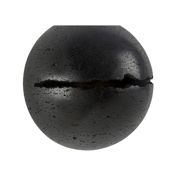 Wildwood Lunar Onyx Sconce — Artisan Travertine Wall Light, Split Spherical Design, Damp-Rated Spa Ambiance 67515