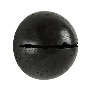 Wildwood Lunar Onyx Sconce — Artisan Travertine Wall Light, Split Spherical Design, Damp-Rated Spa Ambiance 67515