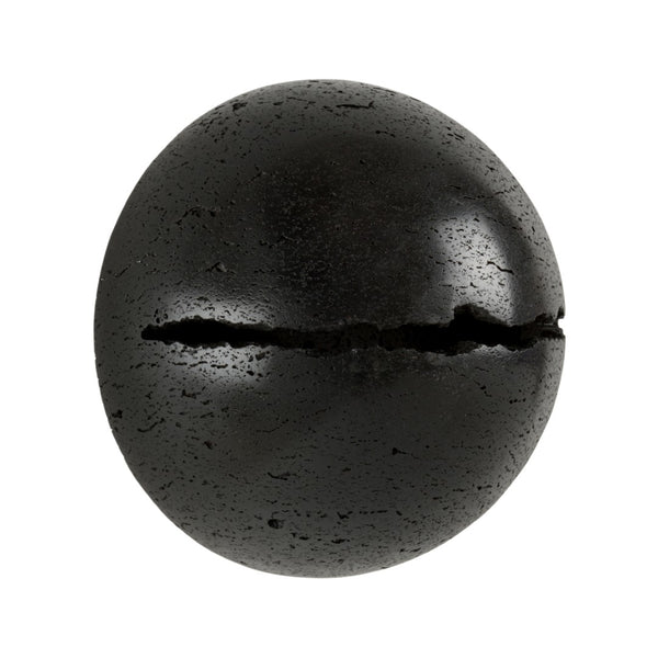 Wildwood Lunar Onyx Sconce — Artisan Travertine Wall Light, Split Spherical Design, Damp-Rated Spa Ambiance 67515