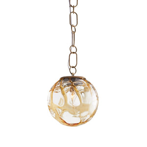 Wildwood Amo Pendant Brings Handcrafted Italian Mouth-Blown Smoke Glass With Antique Brass Suspension For Warm Ambient Glow Brown 67516