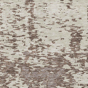 HomeRoots 10' X 14' Abstract Washable Area Rug in Brown & Beige – Durable, UV-Protected Style for Your Space 675228