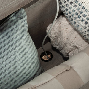 English Elm Lift-Top Coffee Table With Versatile Storage & Stylish Brown Finish For Modern Living Spaces B356P367796