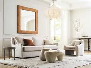 Wildwood Cassidy Organic Linen Pendant Light — Hand-Finished Sculptural Shade, Warm Diffused Glow For Dining Rooms 67536