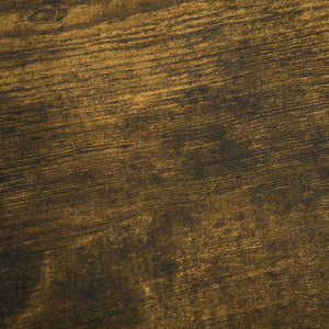 English Elm Homcom Industrial Wine Cabinet With Sliding Barn Door, 6-Bottle Rack & Versatile Storage Design W2225P217406