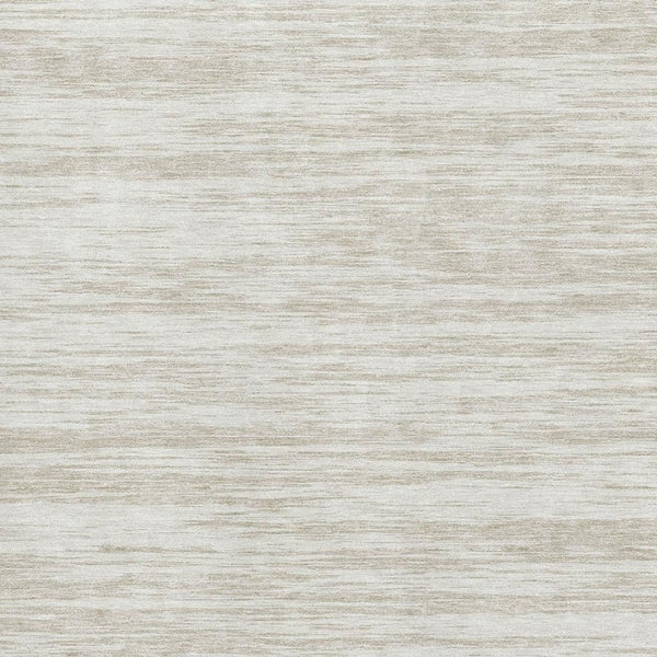 HomeRoots 10' X 14' Ivory & Beige Striped Area Rug - Washable, UV-Protected, Durable Design for Busy Homes 675606