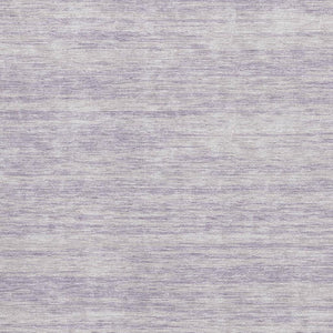 HomeRoots 9' X 12' Lavender & Ivory Striped Area Rug - Washable, UV Protected, Kid & Pet Friendly Design 675611