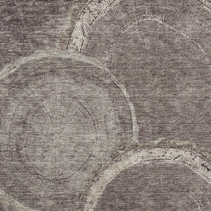 HomeRoots 9' X 12' Woodland Lodge Area Rug - Chocolate & Beige, UV Protected, Washable, Stain Resistant Comfort 675635