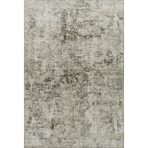 HomeRoots 5' X 8' Beige and Taupe Abstract Washable Area Rug - Durable, Stylish, UV-Protected for Everyday Use 675638