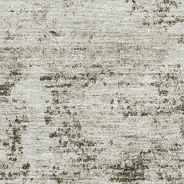 HomeRoots 10' X 14' Beige and Taupe Abstract Washable Area Rug - UV Protected, Modern Design for Busy Homes 675642
