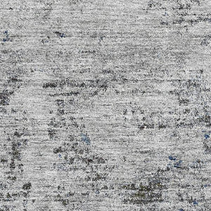 HomeRoots 10' X 14' Gray & Silver Abstract Area Rug – Washable, UV-Protected, Durable, Stylish for Modern Homes 675648