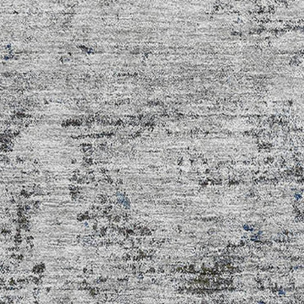 HomeRoots 10' X 14' Gray & Silver Abstract Area Rug – Washable, UV-Protected, Durable, Stylish for Modern Homes 675648