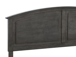 English Elm Hammond King Storage Bed with Panel Headboard Farmhouse Platform Frame Two Drawers Gray B078S00677
