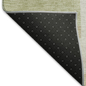 HomeRoots 5' X 8' Beige Ivory Taupe Geometric Area Rug - Washable, UV-Protected, Durable, and Stylish Design 675686