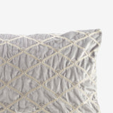 Croscill Classics Aumont Traditional Oblong Decor Pillow CCL30-0026 Silver