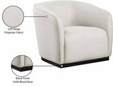 Mylah Beige Polyester Fabric Chair 675Beige-C Meridian Furniture