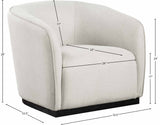 Mylah Beige Polyester Fabric Chair 675Beige-C Meridian Furniture