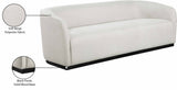 Mylah Beige Polyester Fabric Sofa 675Beige-S Meridian Furniture