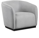 Mylah Grey Polyester Fabric Chair 675Grey-C Meridian Furniture