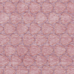 HomeRoots 5' X 8' Washable Pink and Purple Geometric Area Rug with UV Protection – Bold, Durable, and Stylish! 676070