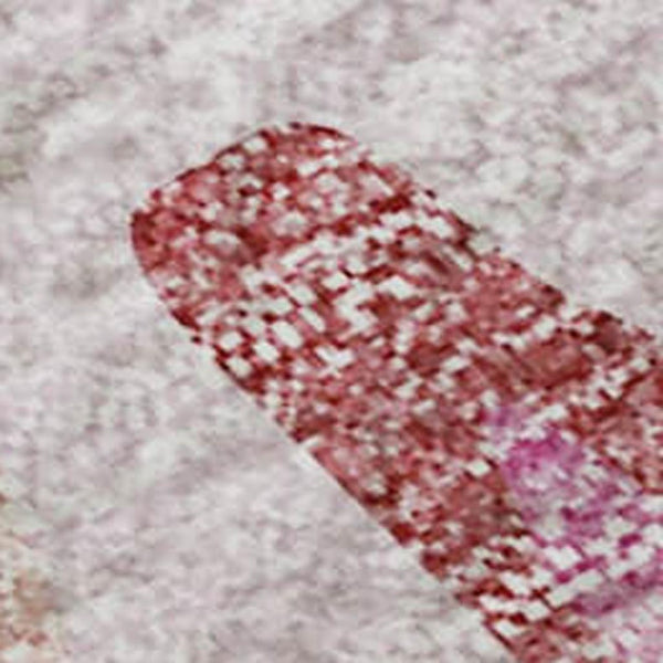 HomeRoots 10' X 14' Blush & Pink Abstract Washable Area Rug – Stylish, Durable, UV Protected for Modern Spaces! 676122