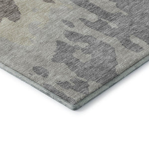 HomeRoots 10' X 14' Oversized Taupe Beige & Gray Abstract Area Rug - Washable, Stain-Resistant, UV Protected 676164