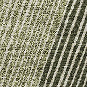 HomeRoots 8' X 10' Olive Green Gray Ivory Geometric Area Rug - Washable, Stain-Resistant, UV Protected Design 676204