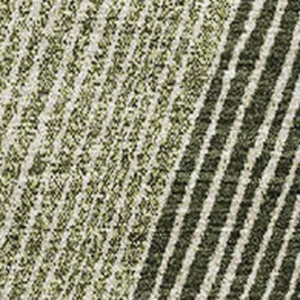 HomeRoots 8' X 10' Olive Green Gray Ivory Geometric Area Rug - Washable, Stain-Resistant, UV Protected Design 676204