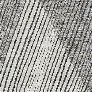 HomeRoots 10' X 14' Pewter Gold & Ivory Geometric Washable Area Rug - Durable, Stylish, UV Protected Design 676218