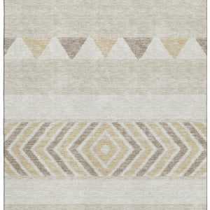 HomeRoots 10' X 14' Southwestern Washable Area Rug - Durable, Stylish, UV Protected, Ideal for Homes with Kids & Pets 676374
